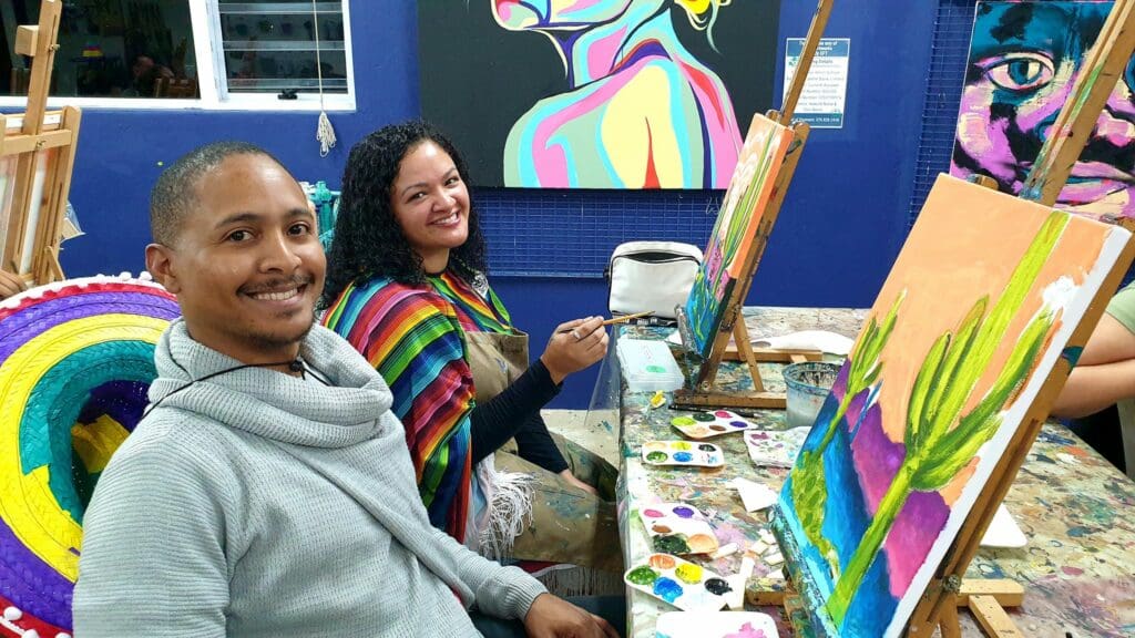 Paint Night at Lillian Gray Art Studio