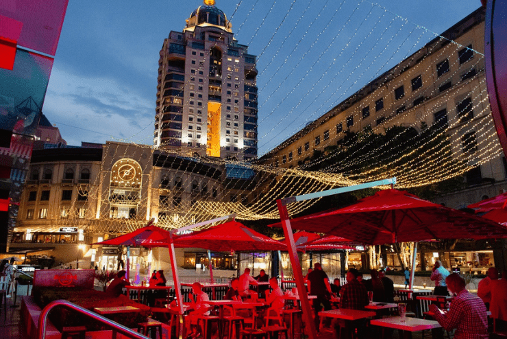 Restaurants at Nelson Mandela Square