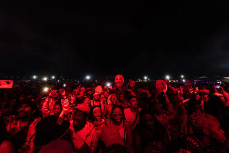 Crowd at Hey Neighbour Festival