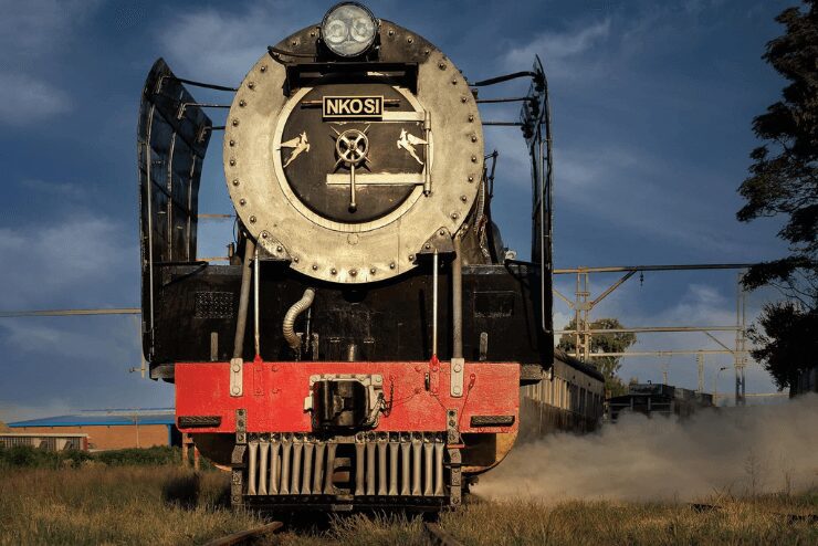 steam train tour in Pretoria 