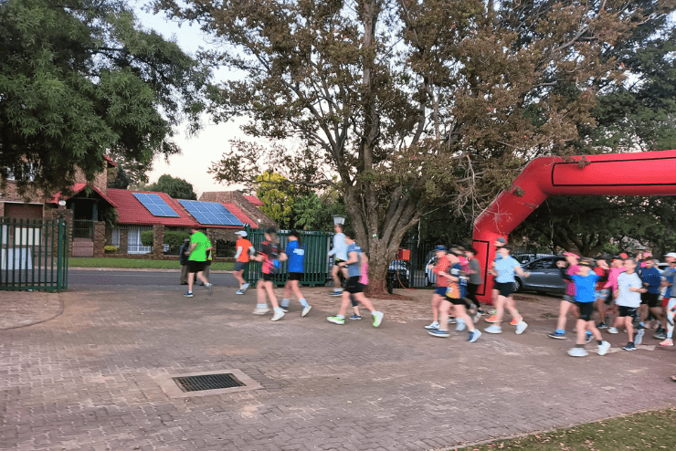 Running Races in Johannesburg