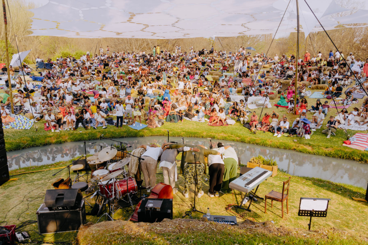 Nirox Spring Jazz crowd