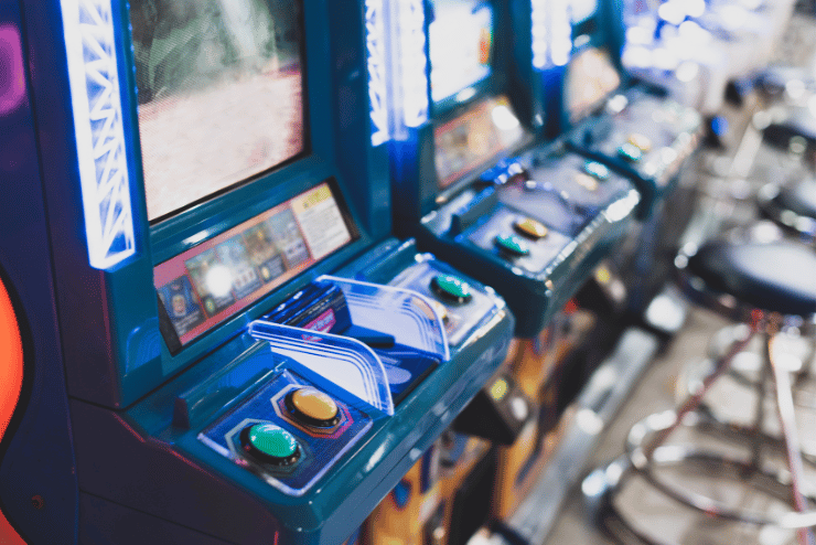 Arcade game machines