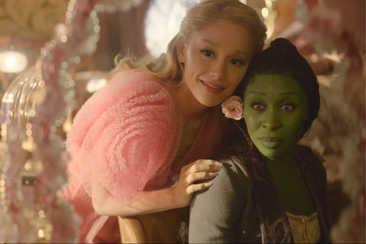 wicked lead actresses - Cynthia Erivo and Ariana Grande 