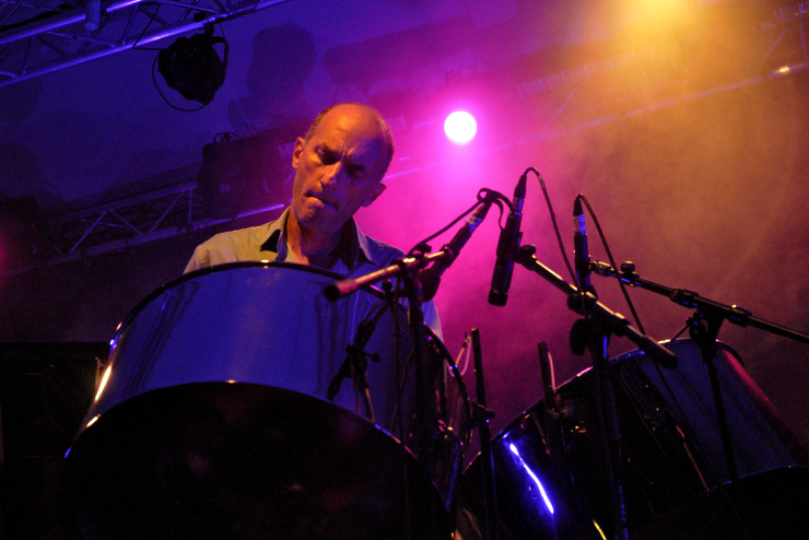 Andy Narell on steelpan drums