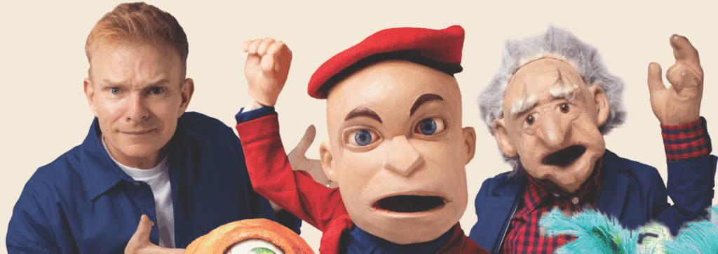 Chester Missing and Conrad Koch in Puppet Power | What's on in Joburg