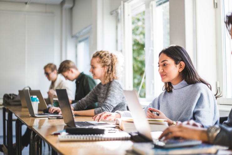 Goethe Institut Learning Strategies - students learning on laptops | What's on in Joburg