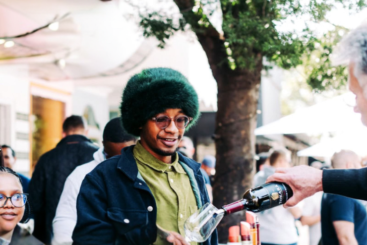 Parkhurst Christmas in July wine walk