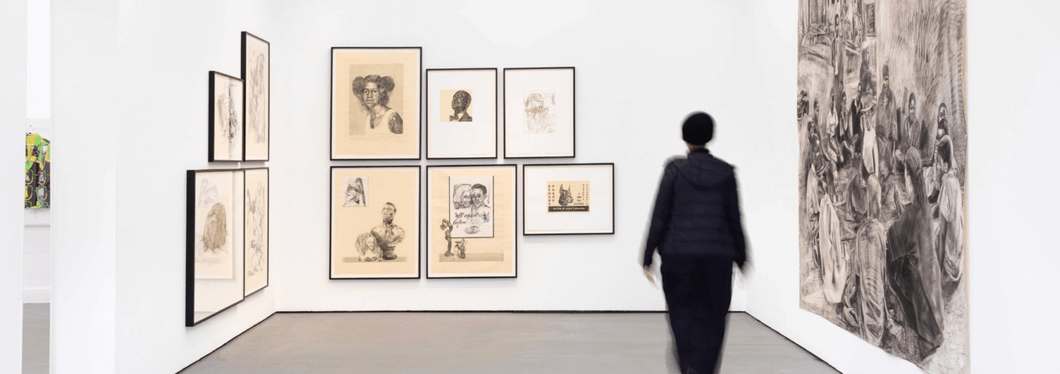 Stevenson Gallery Speculations on Drawing by Meleko Mokgosi art exhibitions in Johannesburg | What's on in Joburg